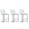 Manhattan Comfort Serena Counter Stool in White, 3PK 3-CS017-WH - alternate 4